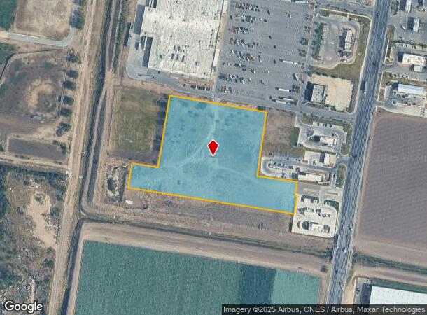 S Jackson Rd, Pharr, TX Parcel Map