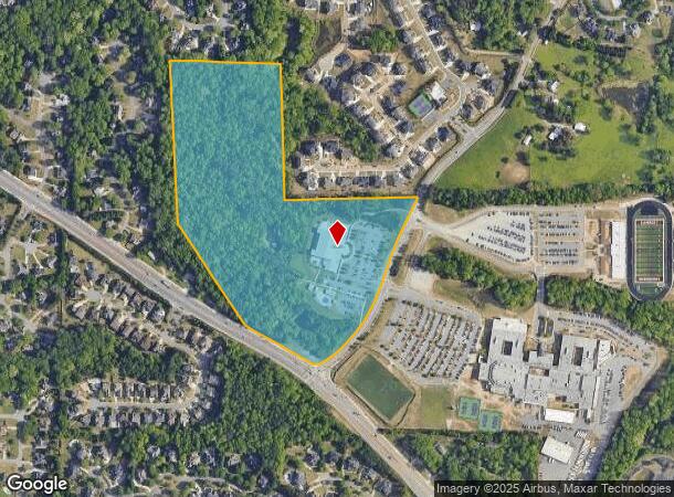 810 Nichols Rd, Suwanee, GA Parcel Map