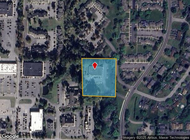 555 Penbrooke Dr, Penfield, NY Parcel Map