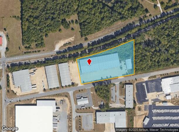 2244 Pumphrey Ave, Auburn, AL Parcel Map