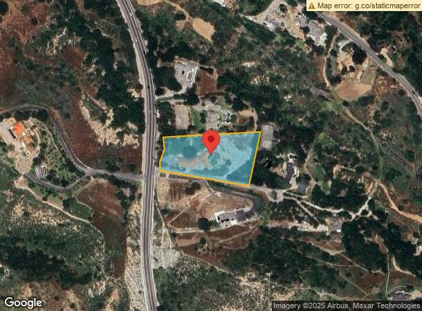  17722 Santiago Canyon Rd, Silverado, CA Parcel Map