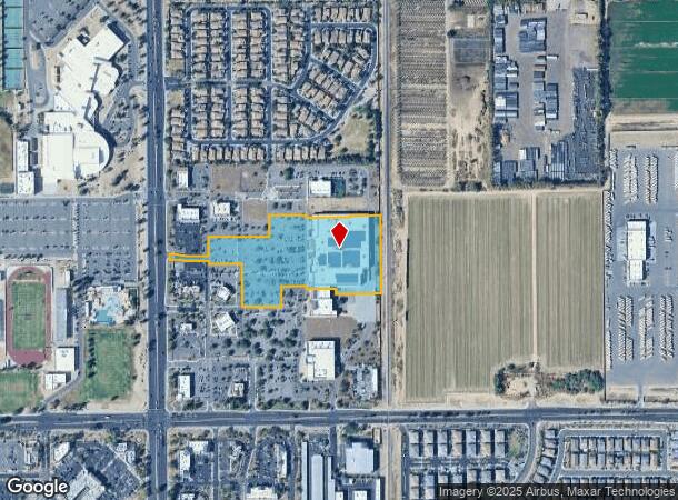  3777 S Arizona Ave, Chandler, AZ Parcel Map