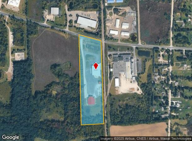 1222 E North Territorial Rd, Whitmore Lake, MI Parcel Map
