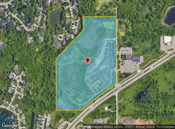 6365 Newton Rd, East Lansing, MI Parcel Map