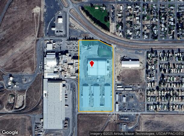 811 W Gum St, Connell, WA Parcel Map