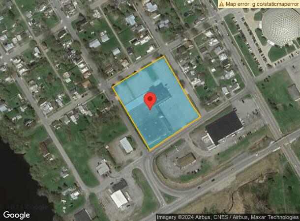  1223 Pickering St, Ogdensburg, NY Parcel Map