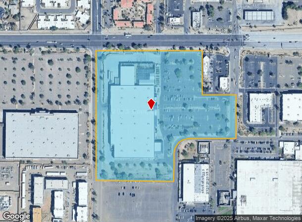2929 W Thunderbird Rd, Phoenix, AZ Parcel Map