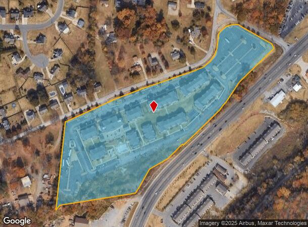  1523 Nolen Rd, Clarksville, TN Parcel Map