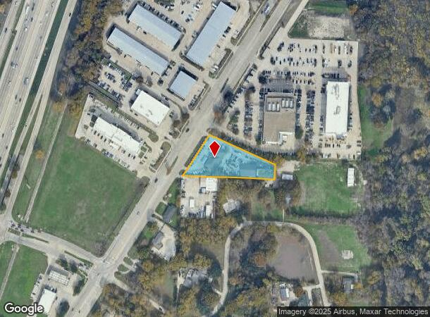 6812 K Ave, Plano, TX Parcel Map