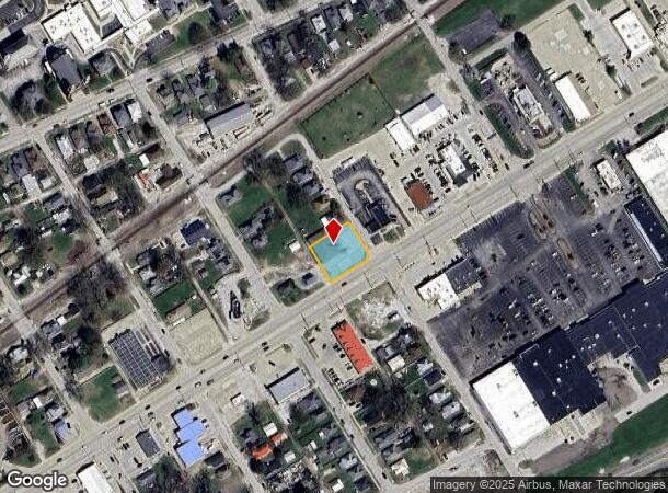  2126 N 6Th St, Vincennes, IN Parcel Map