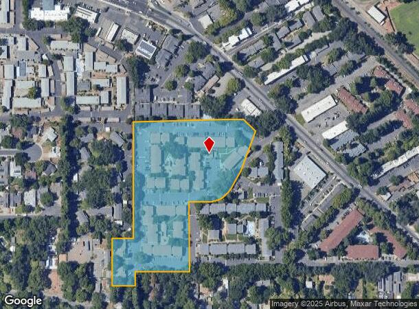 729 Nord Ave, Chico, CA Parcel Map