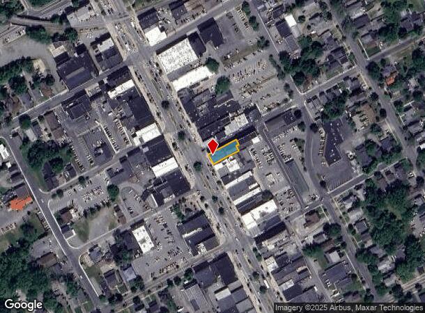 129 S Main St, Canandaigua, NY Parcel Map