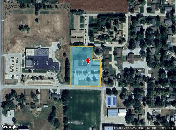  1100 1St St, Milford, NE Parcel Map