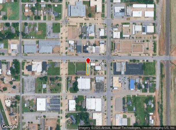  110 W Main St, Moore, OK Parcel Map