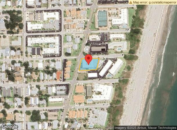  505 Fillmore Ave, Cape Canaveral, FL Parcel Map