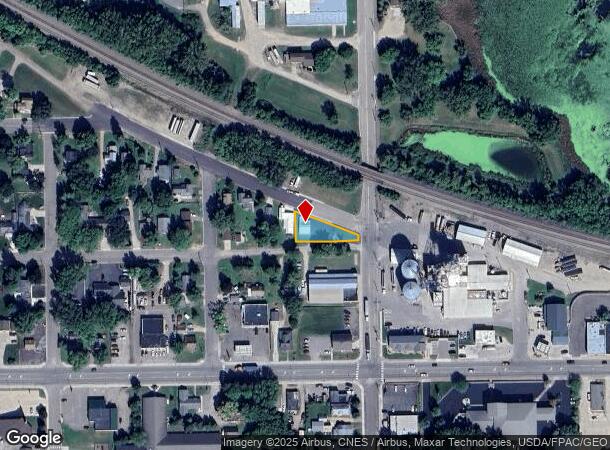  1014 4Th St, Howard Lake, MN Parcel Map