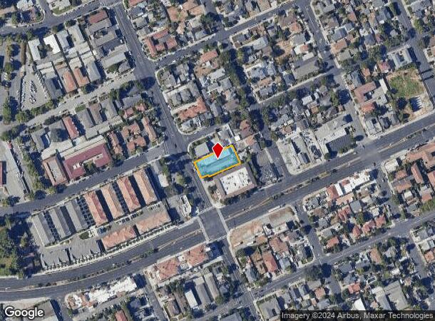  1565 Monroe St, Santa Clara, CA Parcel Map