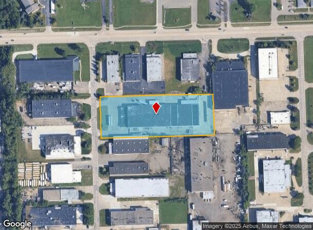 34700 Commerce, Fraser, MI Parcel Map