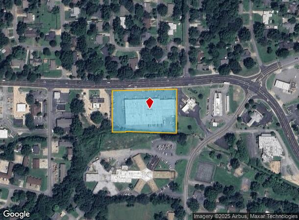 1927 W Beebe Capps Expy, Searcy, AR Parcel Map