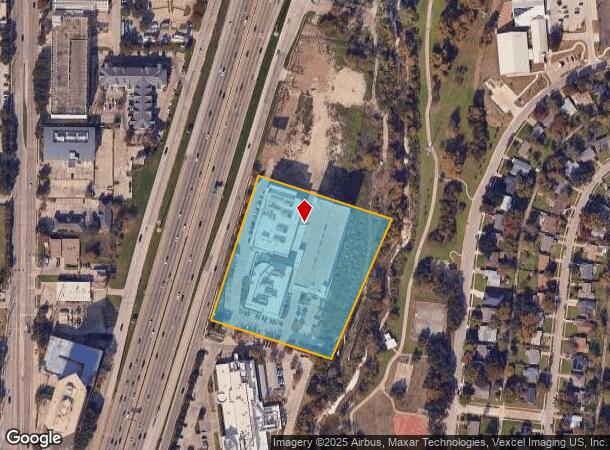  12222 N Central Expy, Dallas, TX Parcel Map