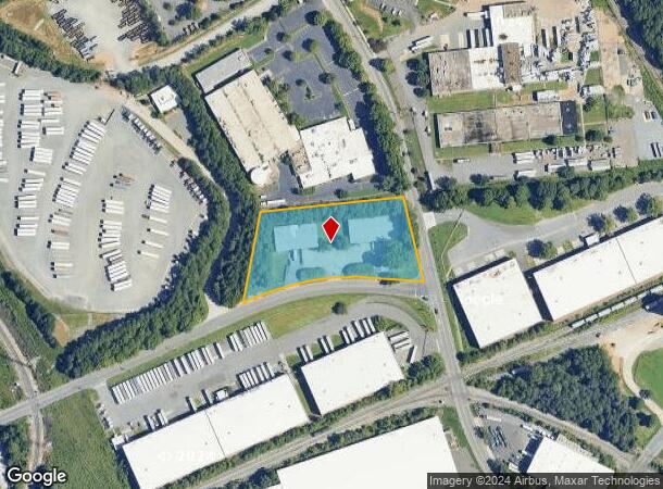  801 Lawton Rd, Charlotte, NC Parcel Map