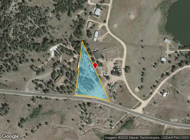  23348 W County Road 74E, Red Feather Lakes, CO Parcel Map
