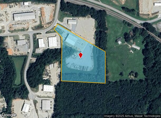 611 Metromont Rd, Hiram, GA Parcel Map