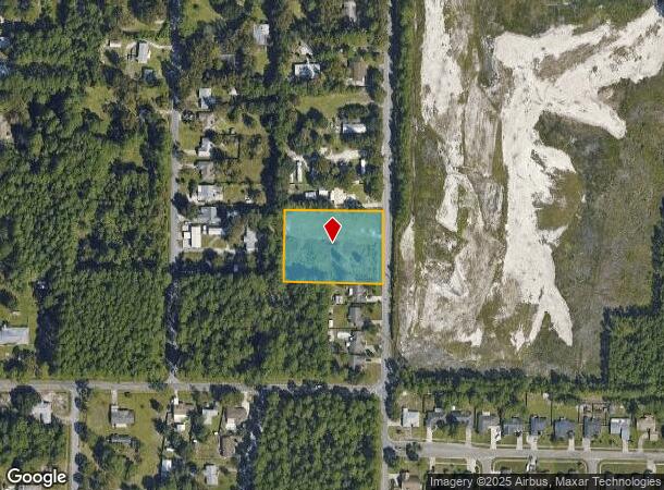  1224 S Berthe Ave, Panama City, FL Parcel Map