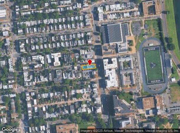  2714 Georgia Ave Nw, Washington, DC Parcel Map