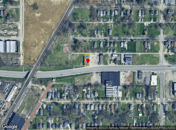  1676 Dorr St, Toledo, OH Parcel Map