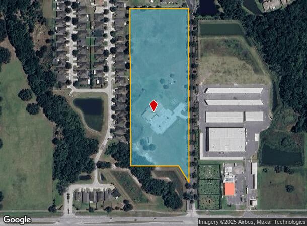  6885 Chelsea Oaks Dr, Lakeland, FL Parcel Map