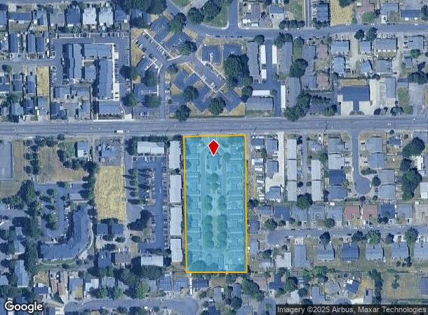  1700 Periwinkle Cir Se, Albany, OR Parcel Map