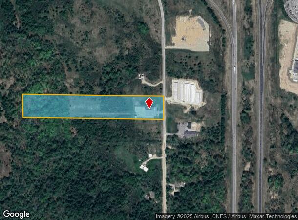 14585 220Th Ave, Big Rapids, MI Parcel Map