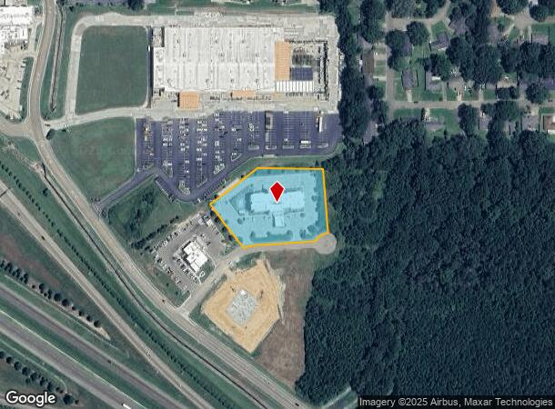 105 Hampstead Pl, Clinton, MS Parcel Map