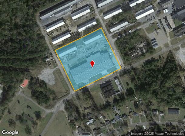  1200 Ward Ave, Talladega, AL Parcel Map