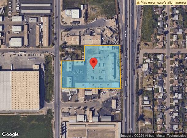  1442 S Blackstone St, Tulare, CA Parcel Map