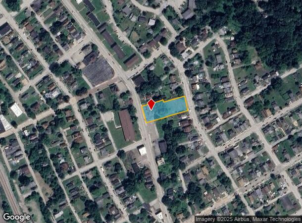  4617 Walnut St, Mckeesport, PA Parcel Map