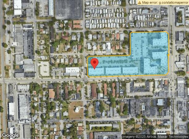  413 N Federal Hwy, Hallandale, FL Parcel Map