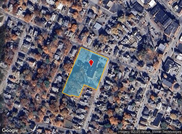  84 Chapin St, Southbridge, MA Parcel Map