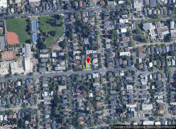 2615 Stuart St, Berkeley, CA Parcel Map