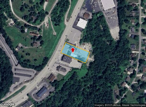 3009 Washington Rd, Canonsburg, PA Parcel Map