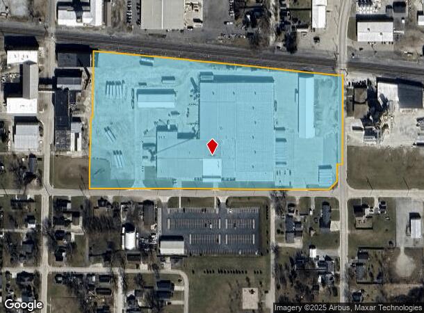 500 E Wabash Ave, Nappanee, IN Parcel Map