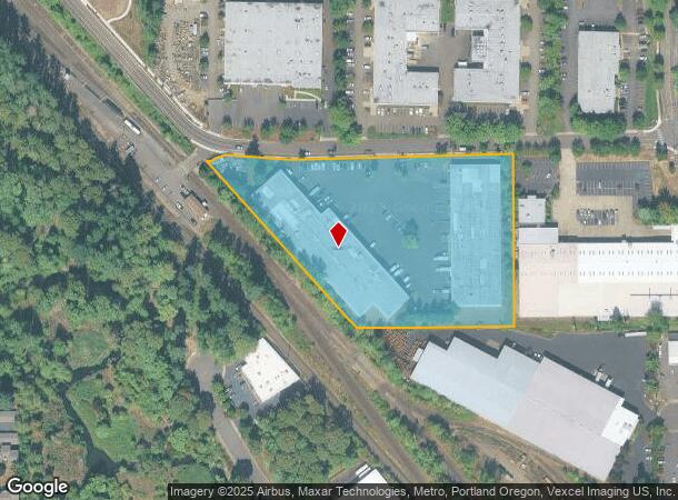 7500 Sw Tech Center Dr, Portland, OR Parcel Map