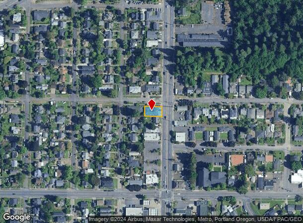  8128 Ne Beech St, Portland, OR Parcel Map