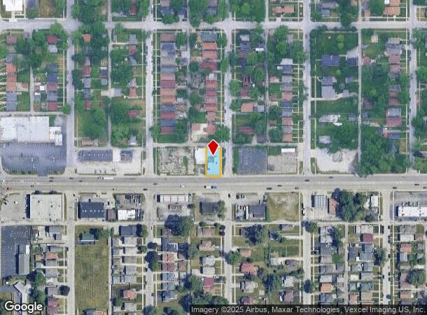 15840 Marshfield Ave, Harvey, IL Parcel Map