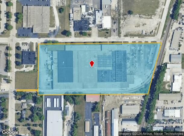  525 Progress Ave, Waukesha, WI Parcel Map