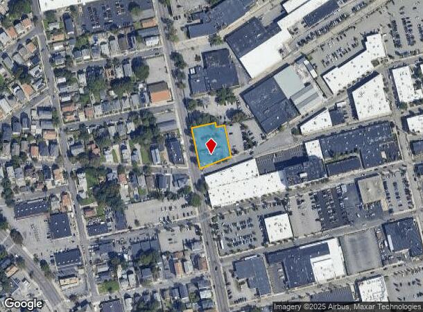  1186 Eddy St, Providence, RI Parcel Map