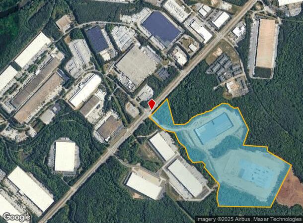  6400 Fulton Industrial Blvd Sw, Atlanta, GA Parcel Map