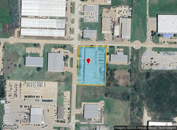 201 Metro Dr, Terrell, TX Parcel Map