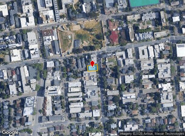 2508 Hillegass Ave, Berkeley, CA Parcel Map